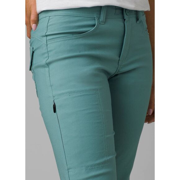 New NWT Womens 16 Short Gray Prana Pants Halle II Pockets UPF 50 Convertible SH - Picture 5 of 13